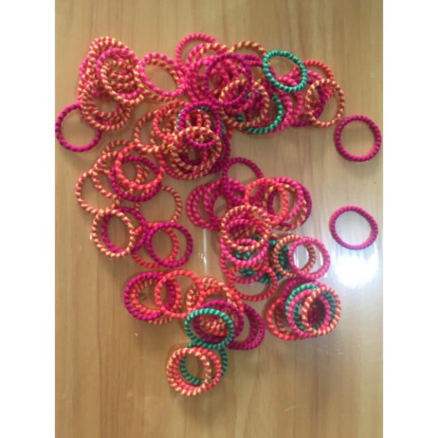 Combo 100 dây buộc tóc cho bé