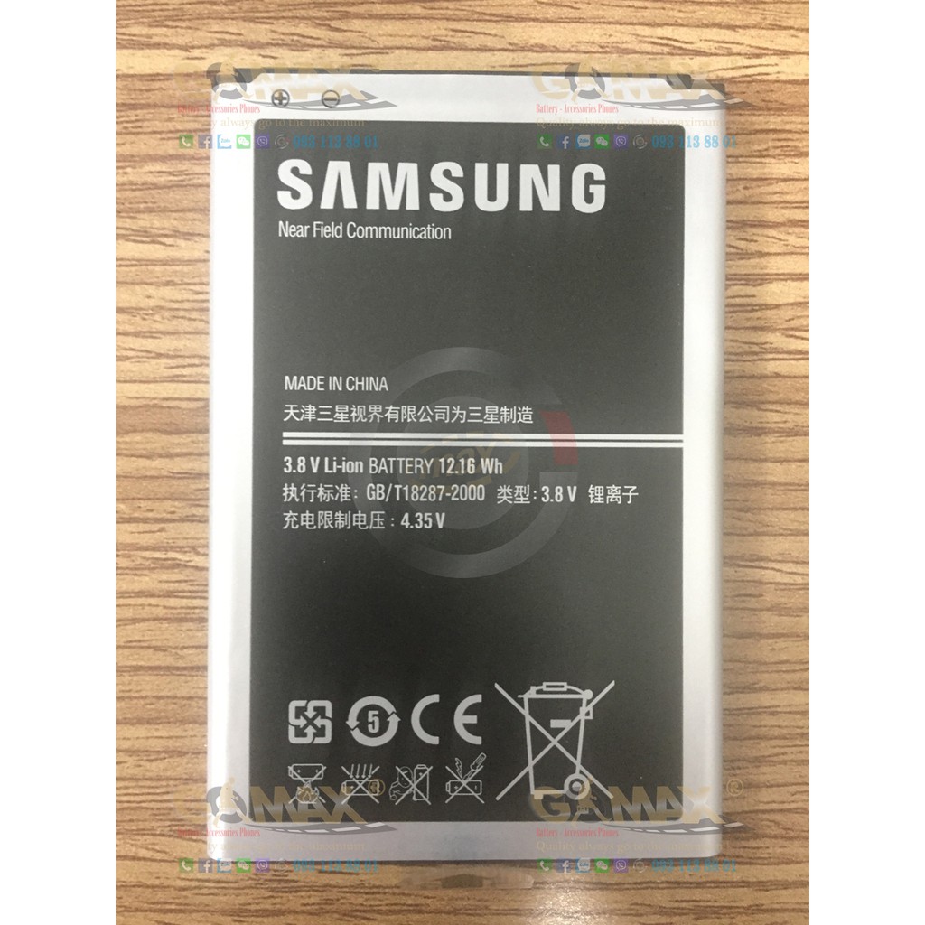Pin điện thoại Samsung Galaxy Note 3 N9005 - B800BC 3200mAh