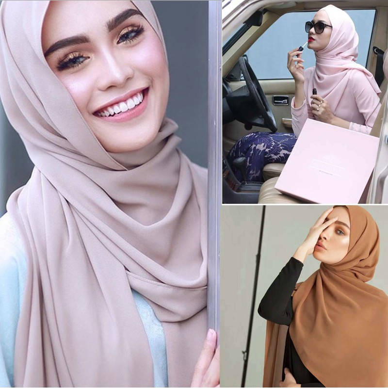 Khăn trùm hijab dành cho phụ nữ theo đạo Hồi thời trang