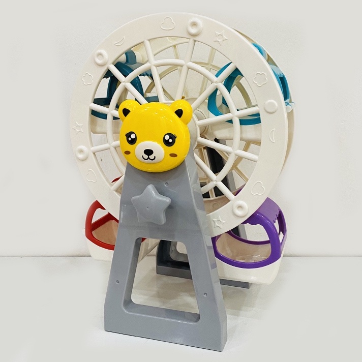 Bộ vòng quay xích đu tương thích chuẩn lego duplo miếng ghép to