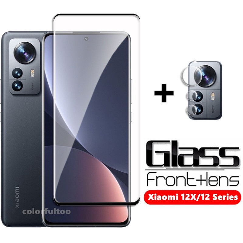 Ốp Điện Thoại 2 Trong 1 Bảo Vệ Ống Kính Máy Ảnh Cho Xiaomi 12X 12 Pro 11 Ultra Pro mi 12 11 Pro mi11 mi12pro mi12