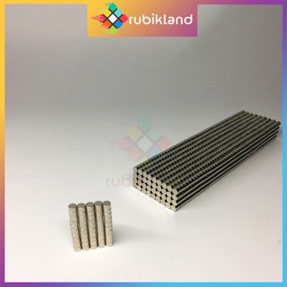 50 Viên Nam Châm Tròn Mod Rubik Loại Xịn (Đường Kính x Chiều Cao) Keo Avatar Mod Nam Châm