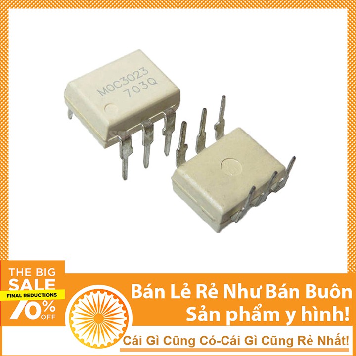 Combo 4 MOC3023 DIP6 Giá Rẻ-Linh Kiện Điện Tử TuHu