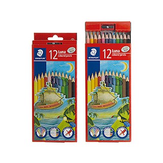[MUA SỈ GIẢM 10%] Bút, viết chì tô màu sáp 12 Màu, Staedtler 136C12 (1 hộp)