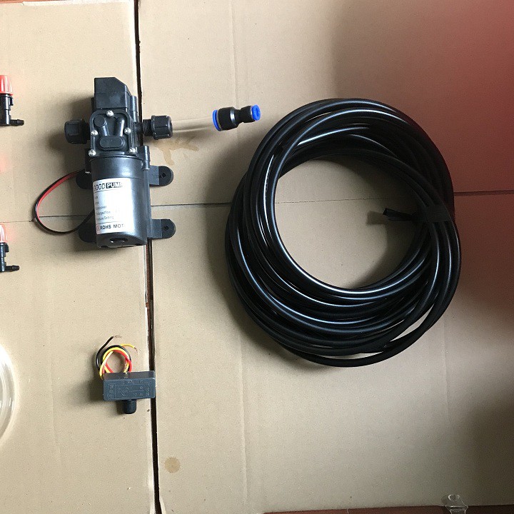 (COMBO) máy phun sương làm mát,tưới lan 15 béc phun sương