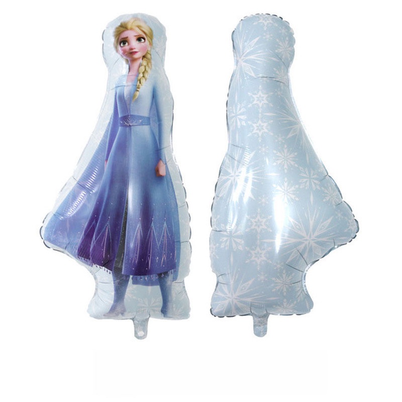 Bong Bóng Nhôm Hình Công Chúa Elsa Anna Trang Trí Tiệc Sinh Nhật Cho Bé