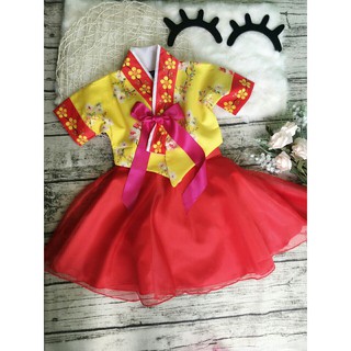 Sét BG Hanbok (Áo khoác phối đầm 2 dây)