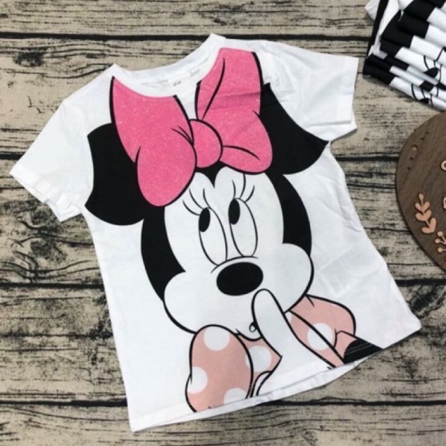 Áo Hm mickey cho bé hàng chuẩn xách tay Japan 100%