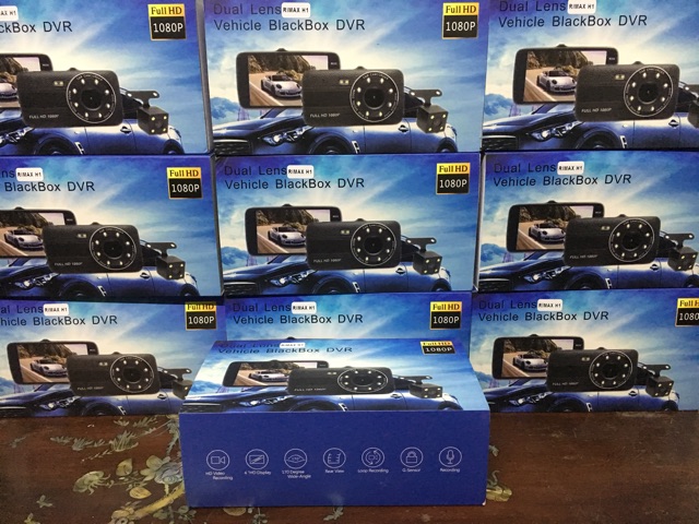 Camera hành trình trước sau Rimax H1 full HD góc 170 độ | BigBuy360 - bigbuy360.vn