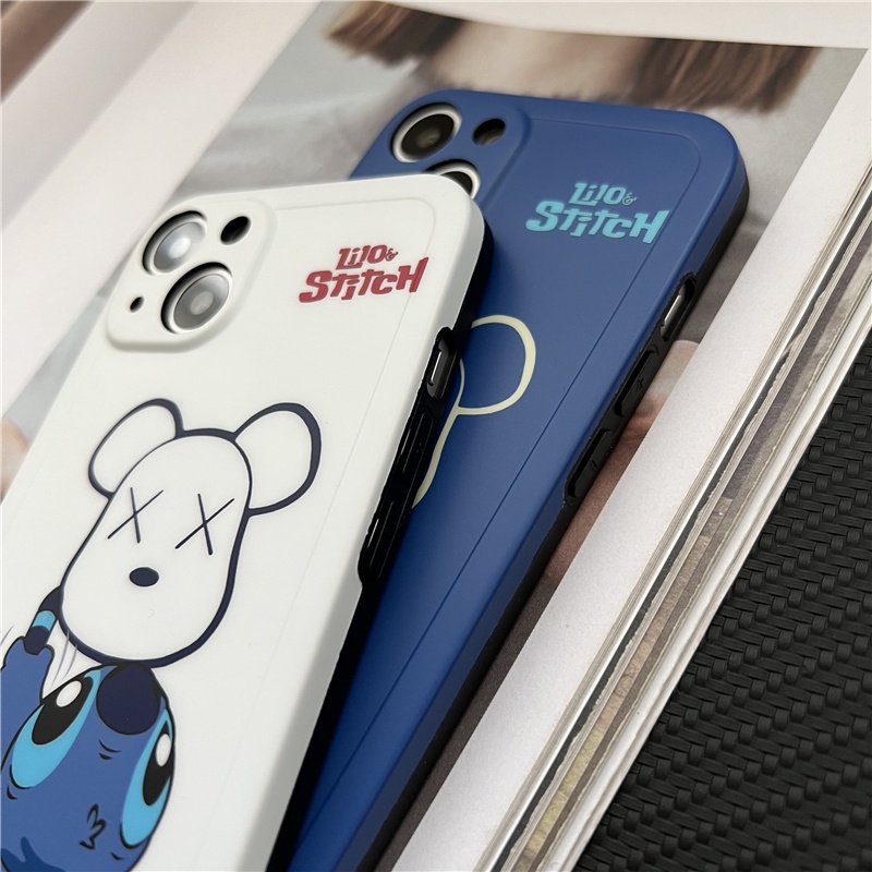 Ốp Điện Thoại Mềm In Hình Stitch Cho iPhone 13/12 Pro MAX / i7 / i8 Plus / X / XS / XR / XS MAX / 11 / 11 Pro MAX