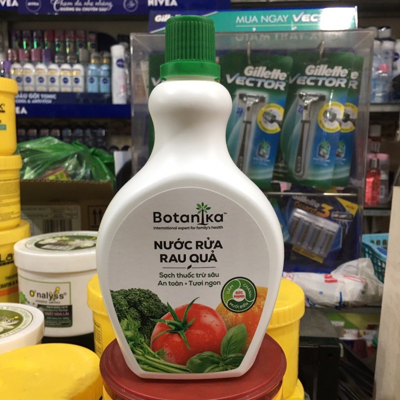 Nước rửa rau quả Botanica 500ml