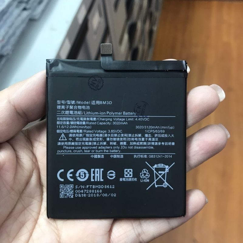 Pin xịn cho Xiaomi MI 8 SE (BM3D) zin bảo hành đổi mới