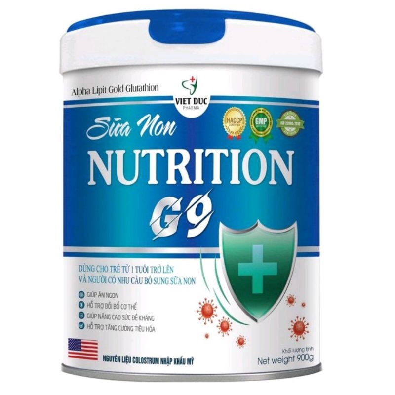 Sữa Non Alpha Lipit Nutrition G9