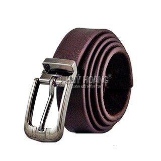 Dây thắt lưng nữ da bò màu nâu ph5128