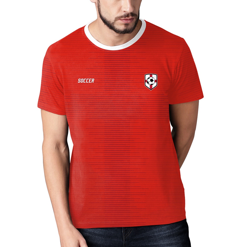 Áo Thun Thể Thao Tay Ngắn In Hình World Cup 3D Thời Trang 2022 Cho Nam