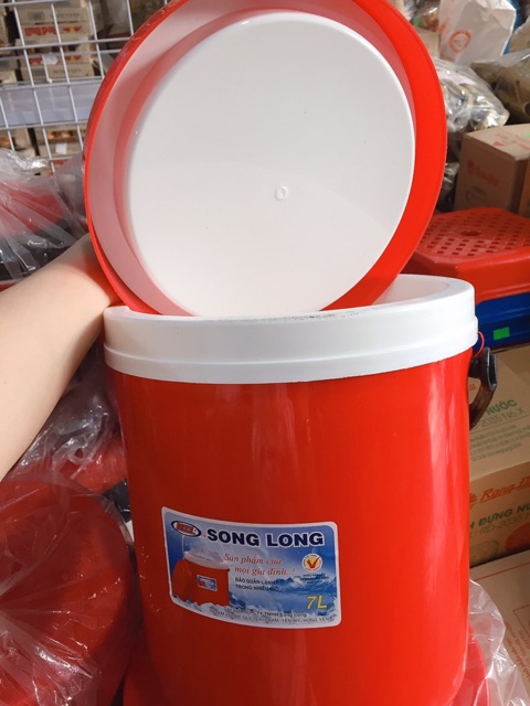 Bình đựng đá giữ nhiệt Song Long 5 lít, 7 lít, 8 lít, 10 lít 15 lít