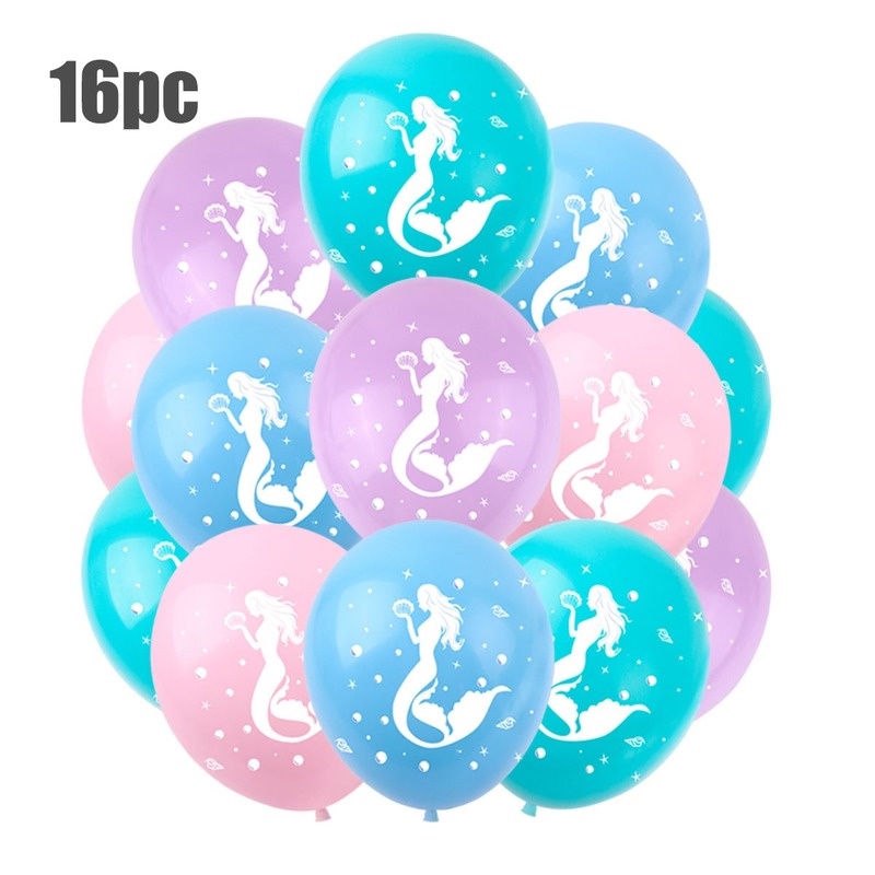 Bong Bóng Nhôm Hình Đuôi Nàng Tiên Cá Dùng Trang Trí Tiệc Sinh Nhật