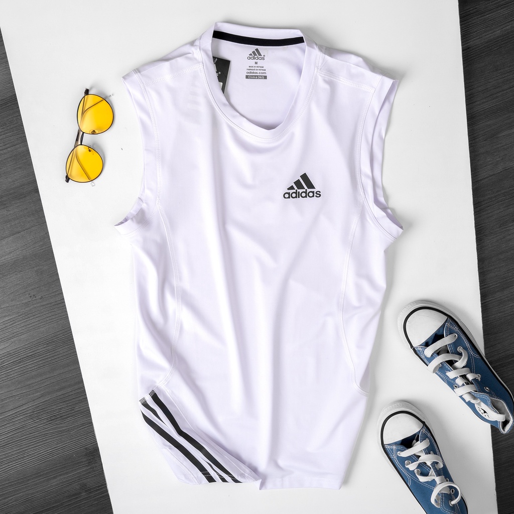 Áo ba lỗ thể thao nam, áo sát nách tanktop tập gym nam vải thun lạnh co giãn 4 chiều thoáng mát A112