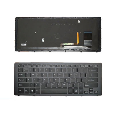 Bàn Phím Laptop SONY SVF-15N ( MÀU ĐEN + CÁP THẲNG NẰM GÓC )