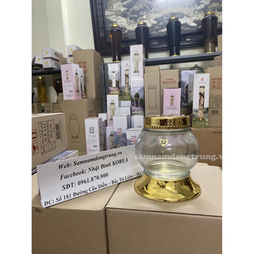Bình ngâm rượu Hàn Quốc (0,8 lit)