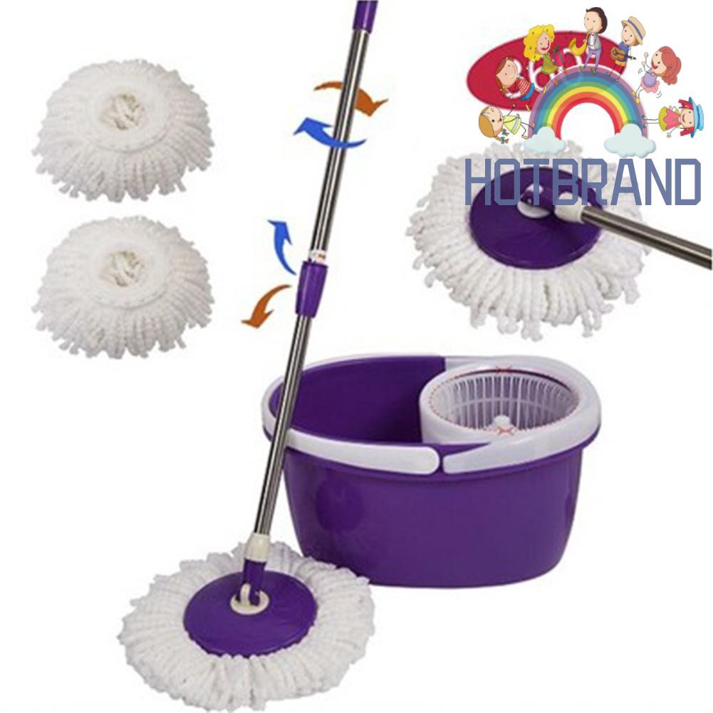 Phụ kiện đầu lau thay thế cây lau nhà có thể xoay tiện lợi