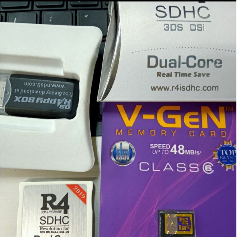 Máy Chơi Game R4 Nds Lite / R4 Nds Xl / R4 Nds Ll (r4 + 8gb
