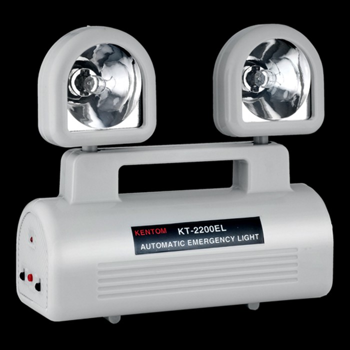 Đèn sạc sự cố Kentom KT-2200 EL mắt ếch 2 x 6W  SHOP TUẤN YẾN