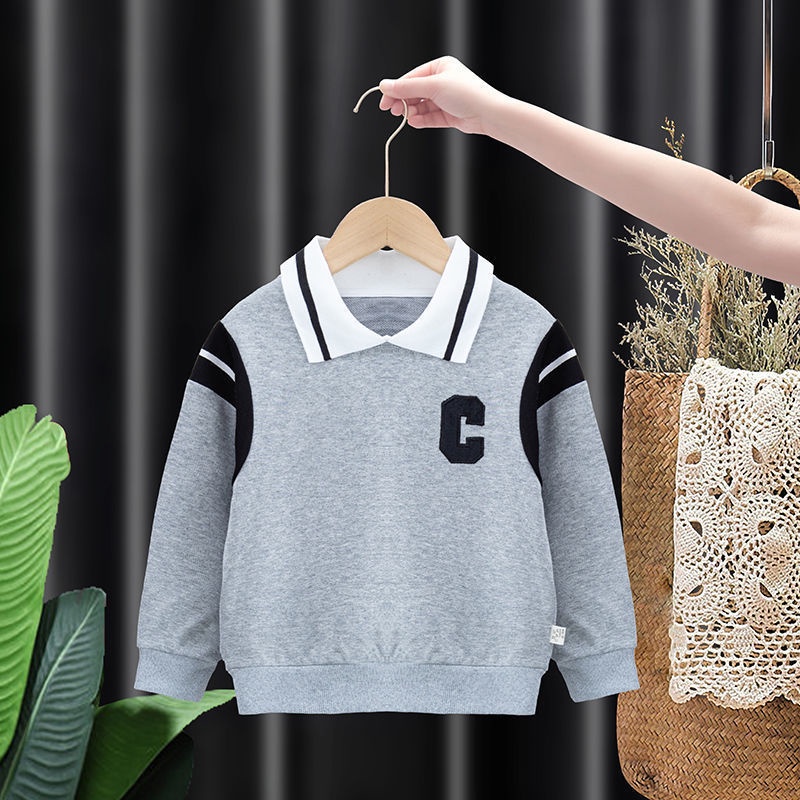 Áo Sweater Dáng Rộng Phong Cách Mới 2022 Cho Bé Trai