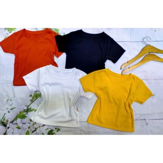 Áo croptop trơn đủ màu 💕💕💕