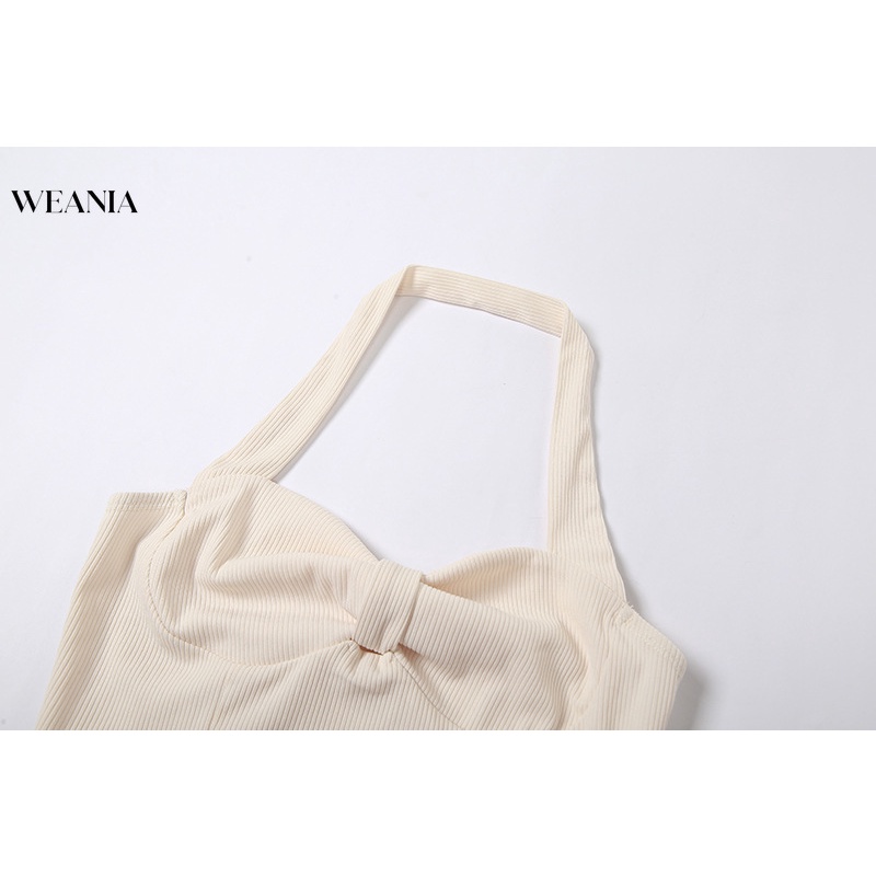 Áo Tank Top Hở Lưng Màu Trơn Thời Trang Cho Nữ