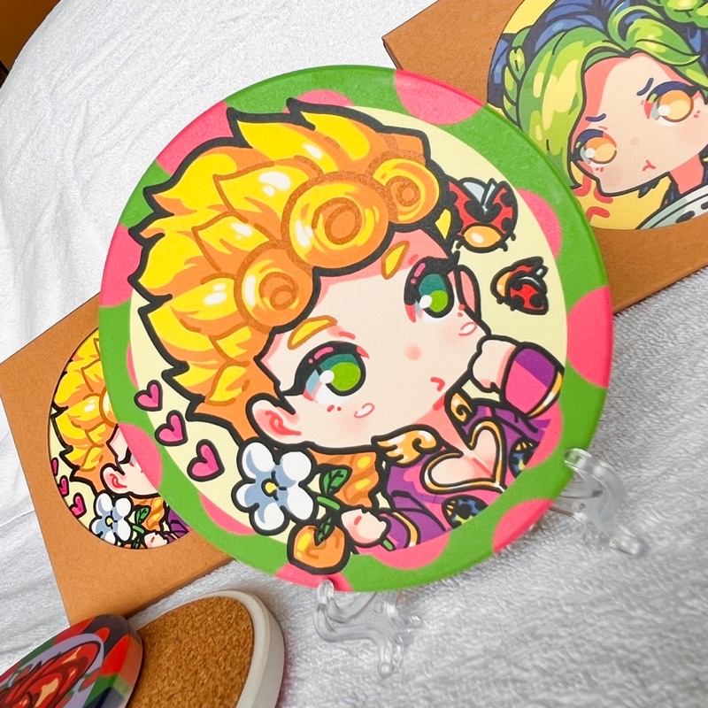 Lót ly gốm JoJo Bizarre Adventure