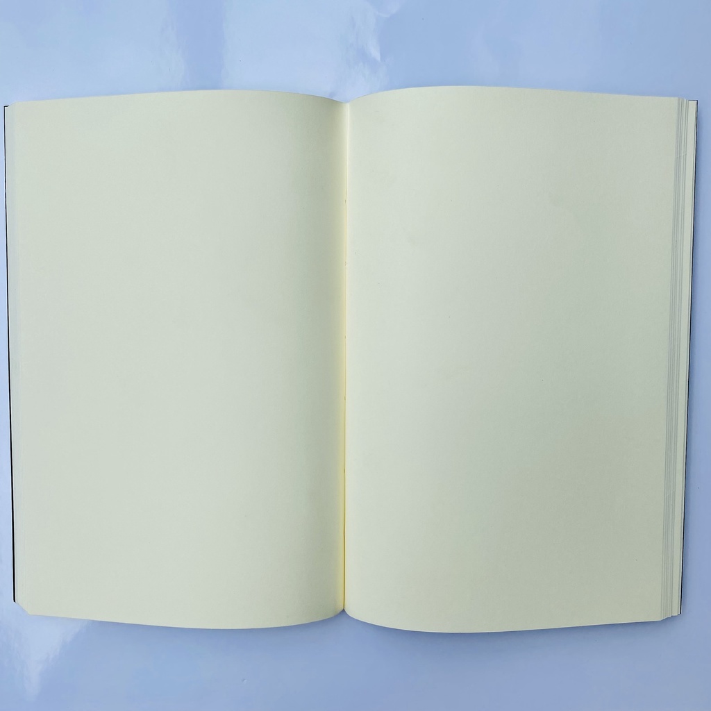 Ruột sổ để bỏ bìa da, hoặc bồi giấy dán sổ size 14x20cm- 200 trang