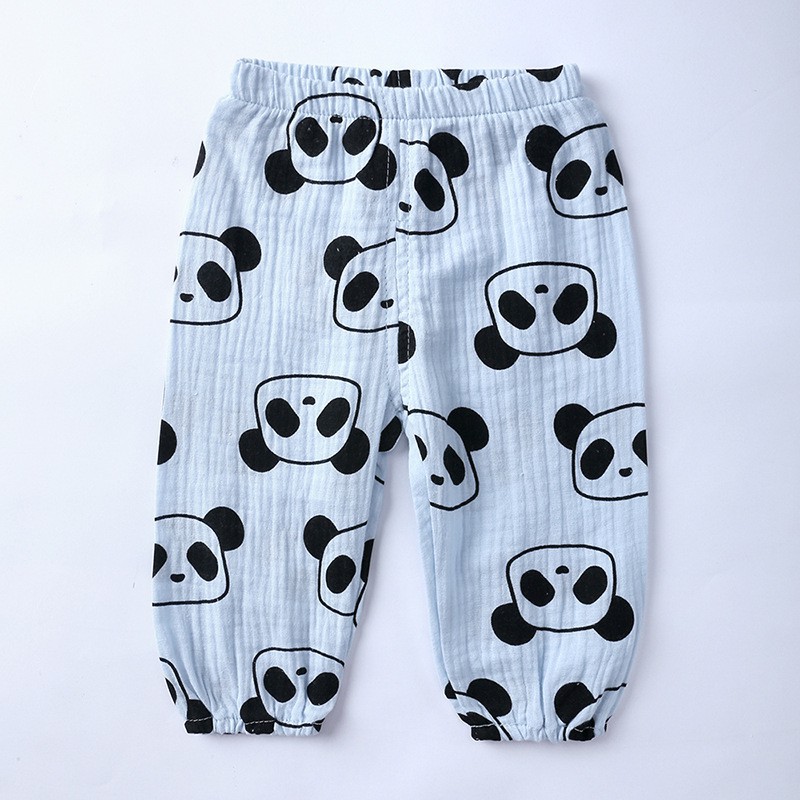 Set đồ ngủ dài in hình động vật hoạt hình dễ thương cho bé