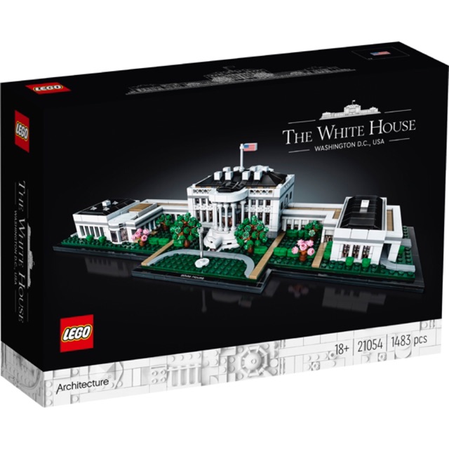 (CÓ SẴN) Lego 21054 Kiến Trúc - Nhà Trắng (New Seal - Hộp Đẹp)