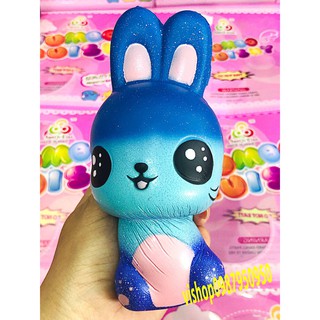SQUISHY THỎ 2 TAI GALAXY