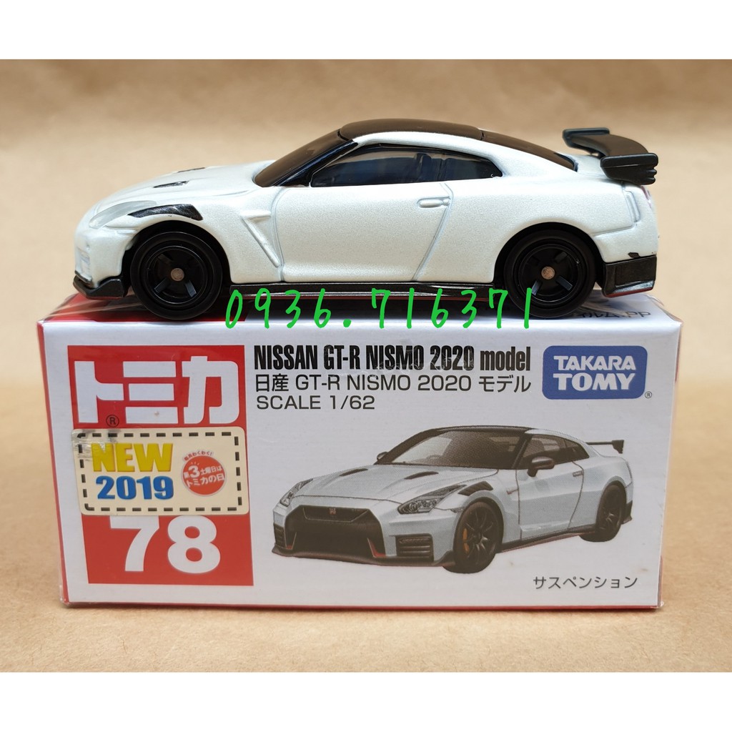 Mô hình siêu xe Nissan GT-R tomica No78