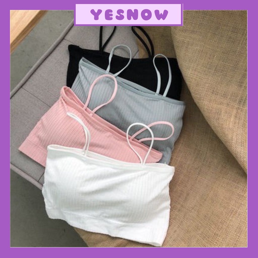 Áo Bra Cotton 2 Dây Gợi Cảm Trẻ Trung ✨ Áo lót ngực ✨ trend 2020