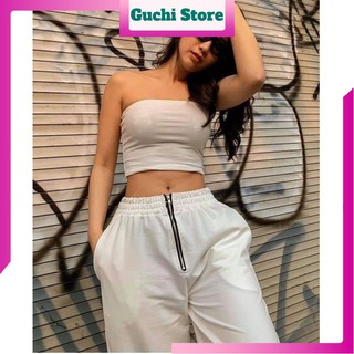 Áo quây ngực croptop sexy co dãn dưới 56kg