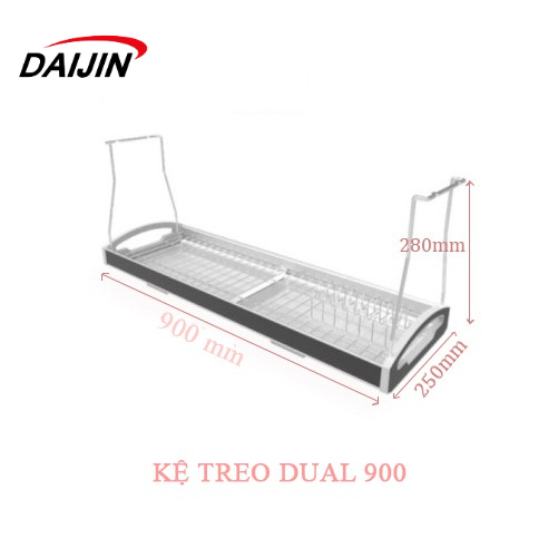 Giá úp chén bát treo tủ bếp trên Dual 800/900 inox 304 Cao Cấp