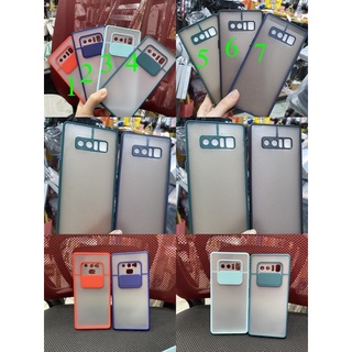 Ốp Samsung Note 8, Note 9 ,note10,note10plus viền dẻo bảo vệ che camera