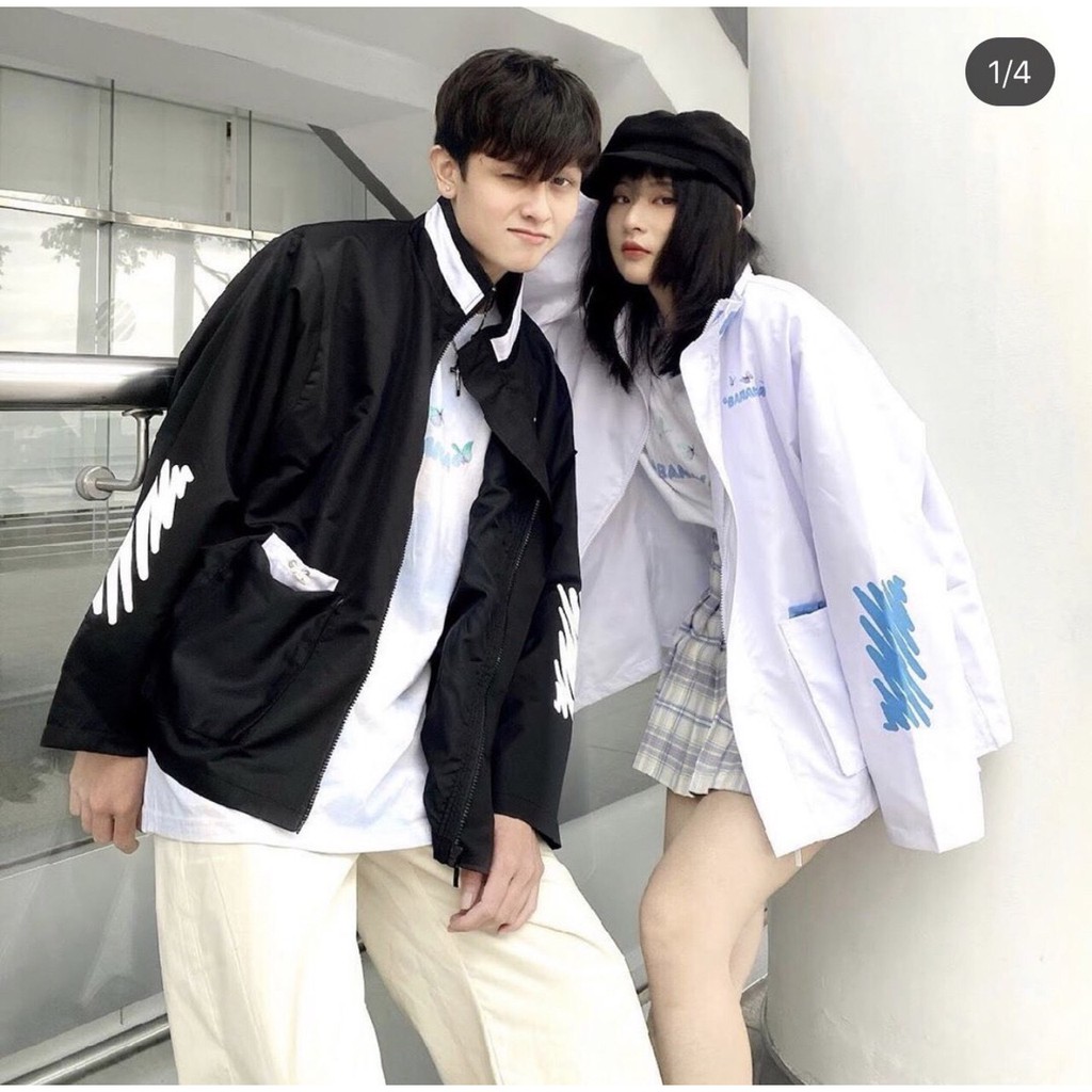 Áo khoác dù Mẫu mới unisex hình thật bao đẹp mềm mịn 2 lớp