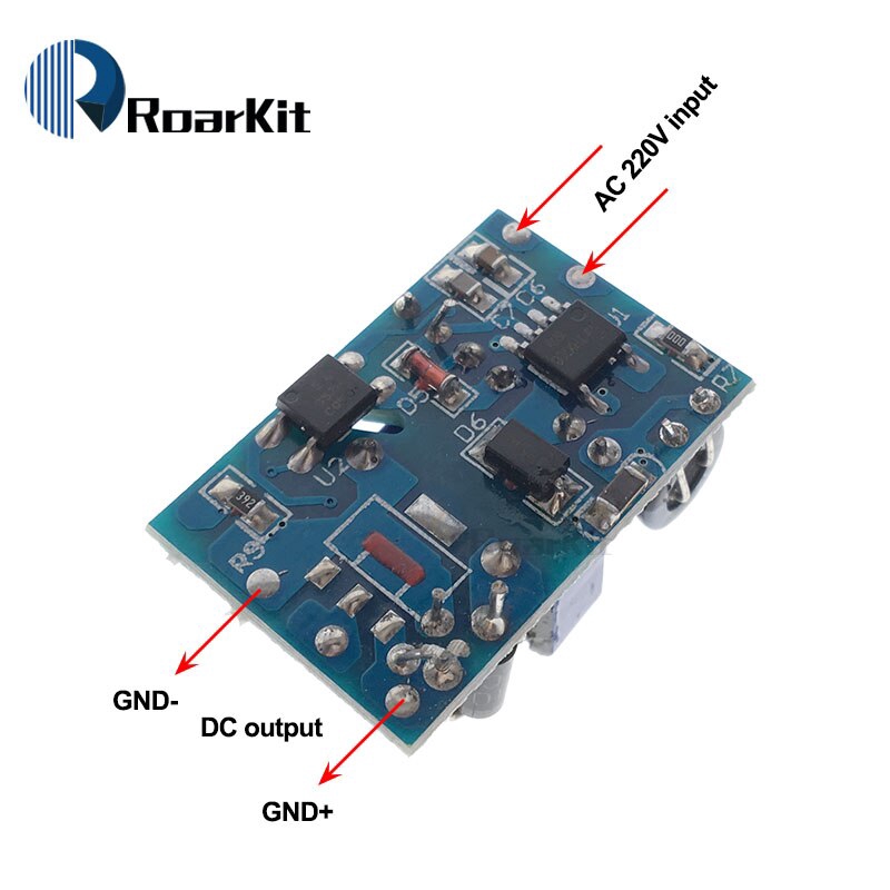 Mô Đun Giảm Áp 5v 700ma (3.5W) 12v 400ma 9v 500ma 4.5w Cho Arduino Ac-Dc