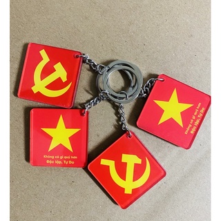Móc khoá logo Búa Liềm- ĐẢNG