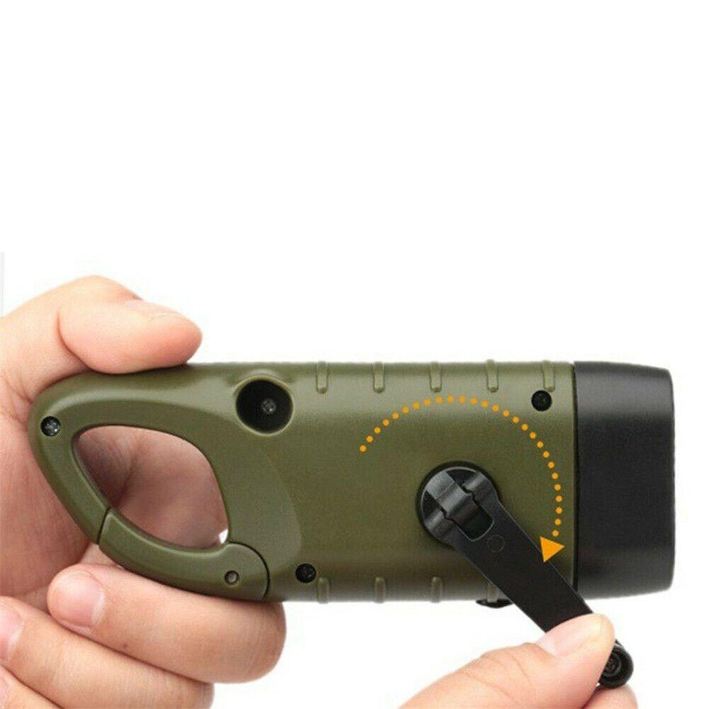 Đèn Siêu Sáng Thiết Kế Quay Tay Tiện Dụng Cho Cắm Trại