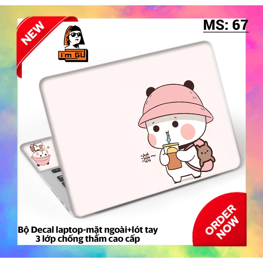 BỘ DECAL CUTE DÁN LAPTOP  Decal cao cấp 3 lớp chống thấm TẤT CẢ CÁC DÒNG MÁY MACBOOK/ACER/HP/DELL | BigBuy360 - bigbuy360.vn
