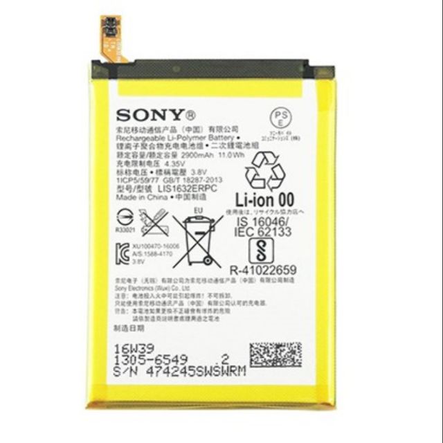 Pin xịn Sony Xperia XZ Dual F8331, F8332 bh 6 tháng / Phụ Kiện MvM