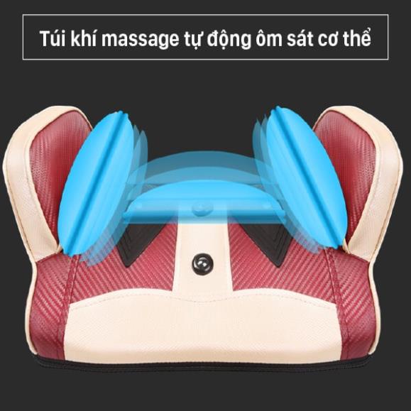 Máy massage lưng, hông, eo cao cấp BEAME BM-L67 có rung, túi khí,xung điện chuyên mát xa lưng, thắt lưng, cột sống