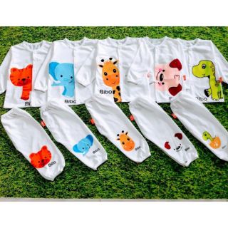 Combo 5 bộ cottong cúc giữa