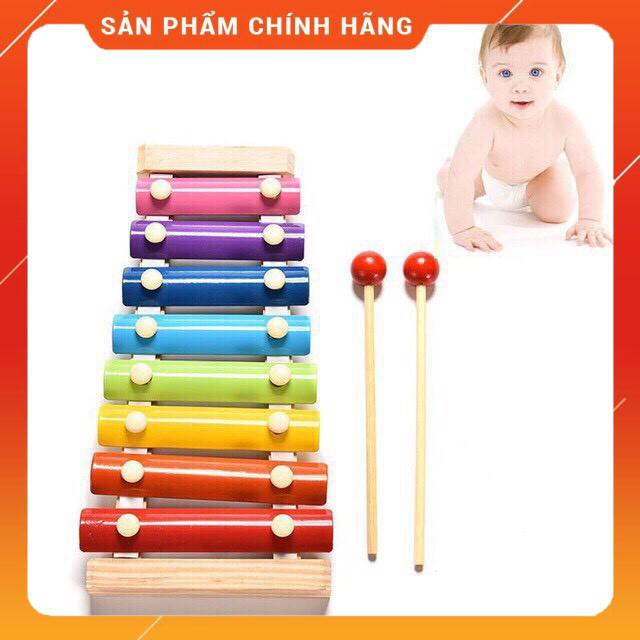 [RẺ NHẤT] Đồ chơi Đàn Piano Xylophone gỗ 8 thanh quãng - Đồ chơi âm nhạc cho bé