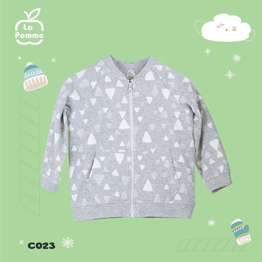 [ LA POMME ] Áo Bomber hạt sương La Pomme C023